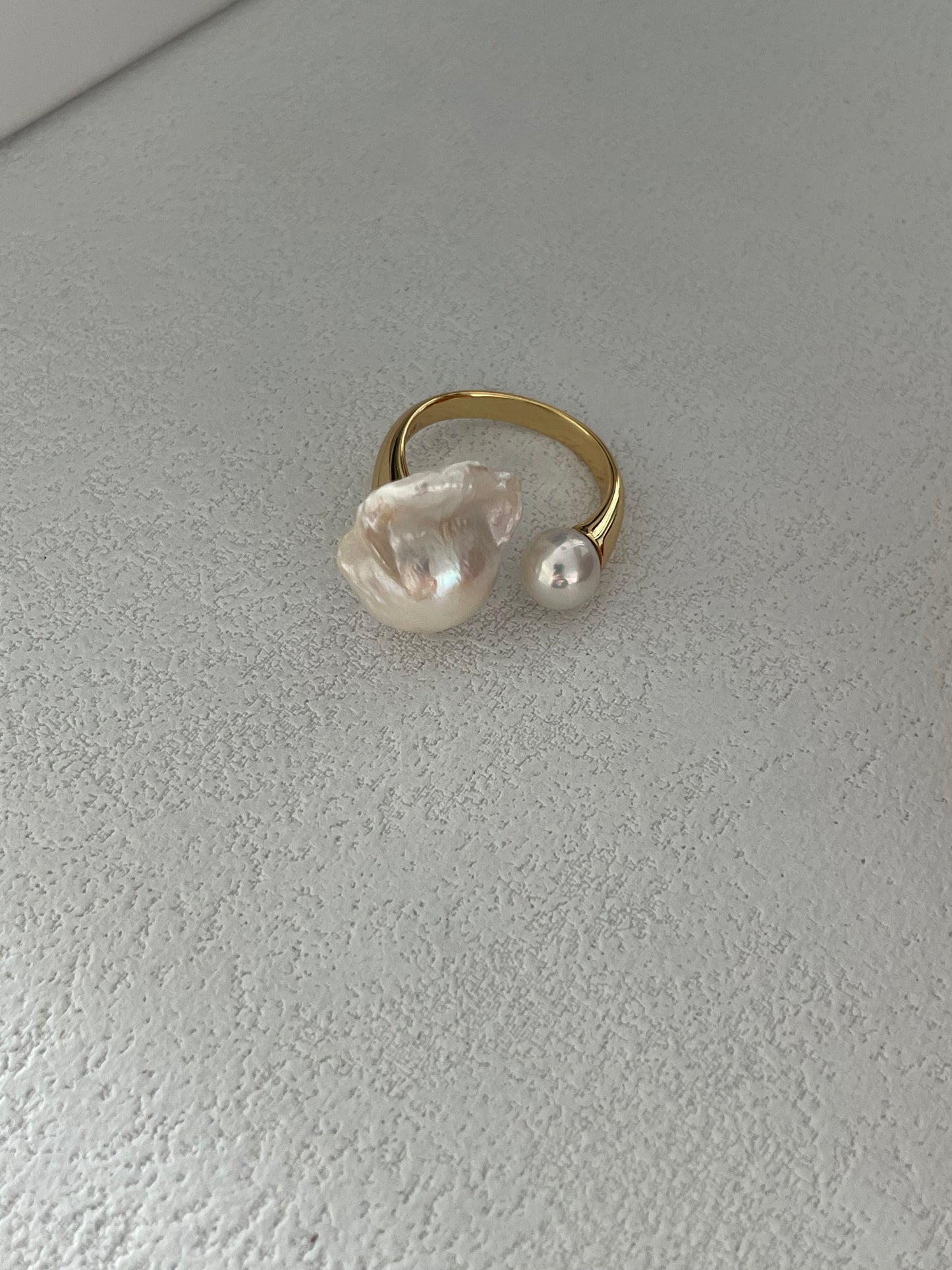 Grandeur Baroque Pearl Ring